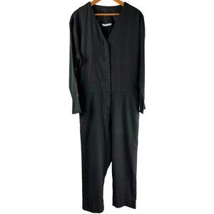Unique Festival Studio Unbiased Black Drop Crotch Jump Suit, Women's Small